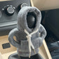 Car gear lever mini sweater protective cover decoration
