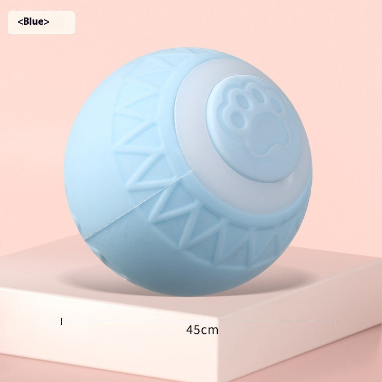 Rechargeable automatic cat ball toy