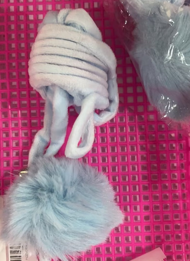 Interactive spring cat toy with suction cup and plush ball
