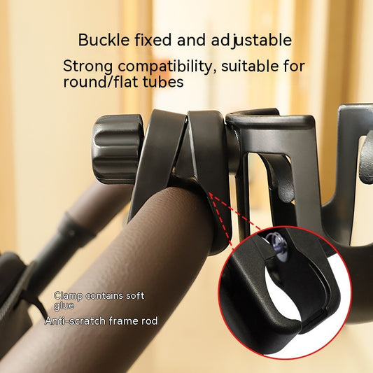 Universal electric car water cup holder organizer for vehicle interior