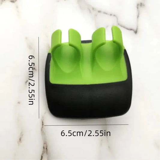 1 Easy and Convenient Black Green Peeler, Non Slip Grip Sharp Blade