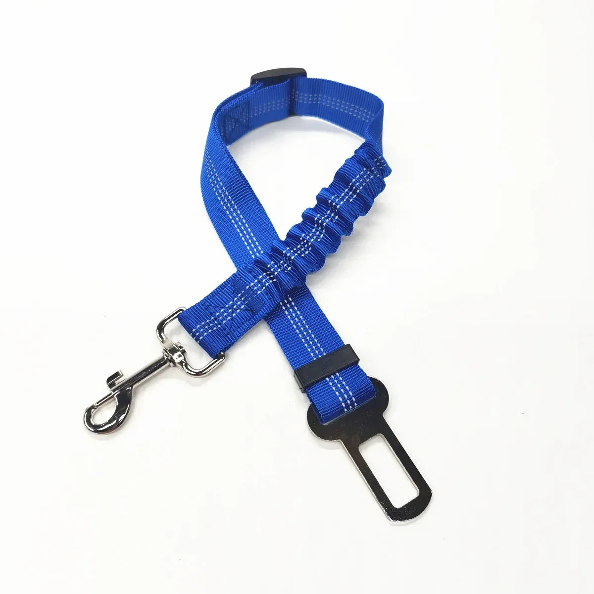 Adjustable car seat belt leash for small and medium dogs