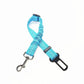 Adjustable dog safety belt strap for car harness connection

