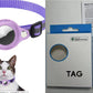Adjustable reflective collar for cats and small pets