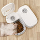 Automatic dog feeder for dry food and pet snacks