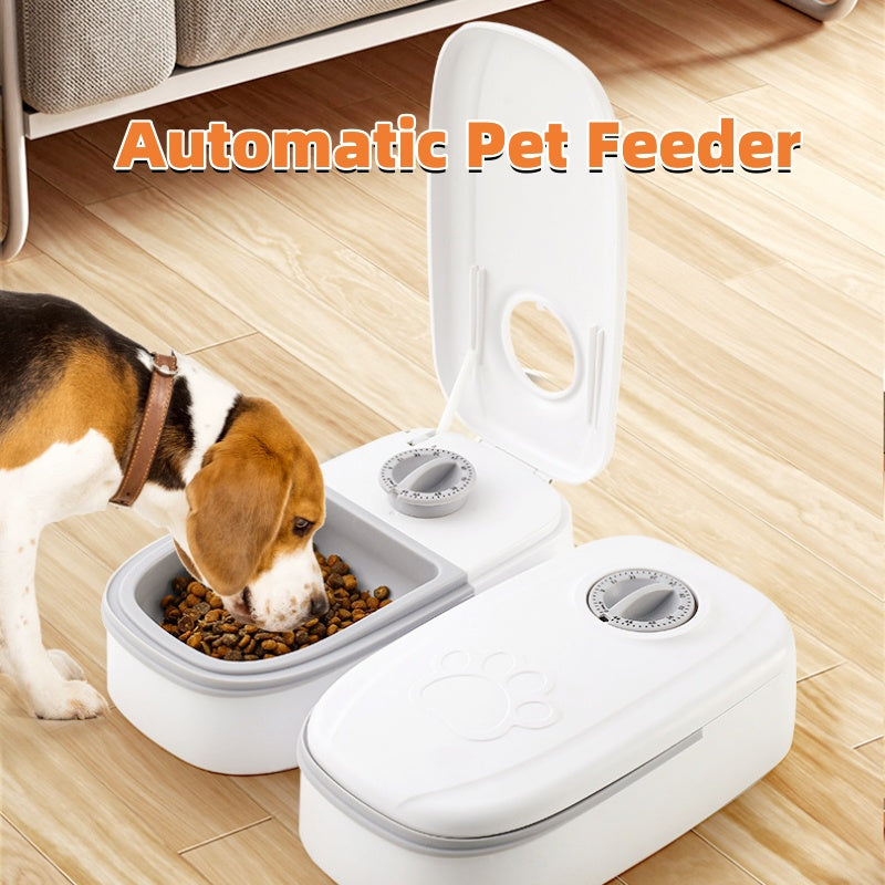 Automatic pet feeder smart food dispenser for cats and dogs