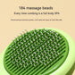 Avocado pet hair removal comb for dogs and cats