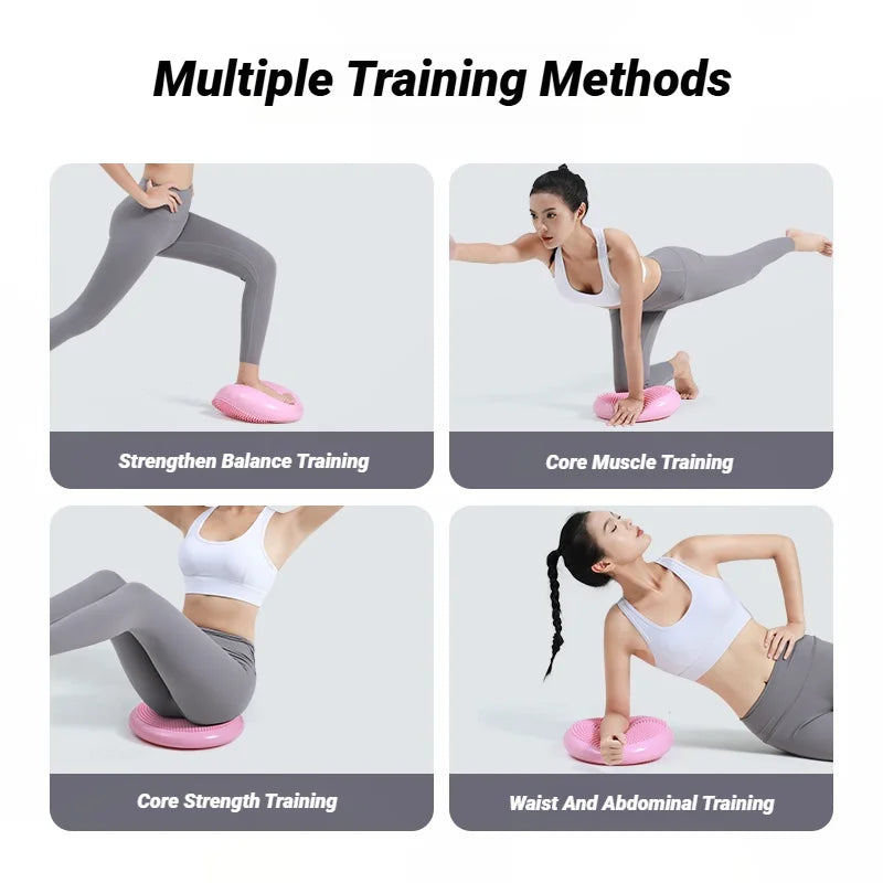 Balance cushion for squat and stability training