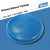Black textured balance cushion for fitness training