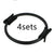 Blue Pilates ring for home workout routine