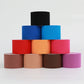Blue athletic muscle support tape roll