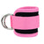 Blue padded ankle cuff with D-ring attachment