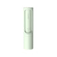 Blue portable pet hair remover brush with holder
