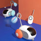 Blue remote control interactive cat toy