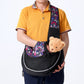 Breathable Oxford pet carrier bag for outdoor use