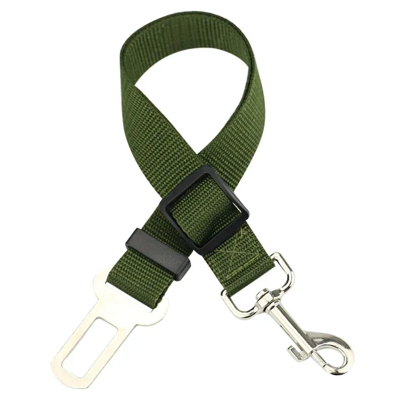 Car safety harness connector for dogs and cats