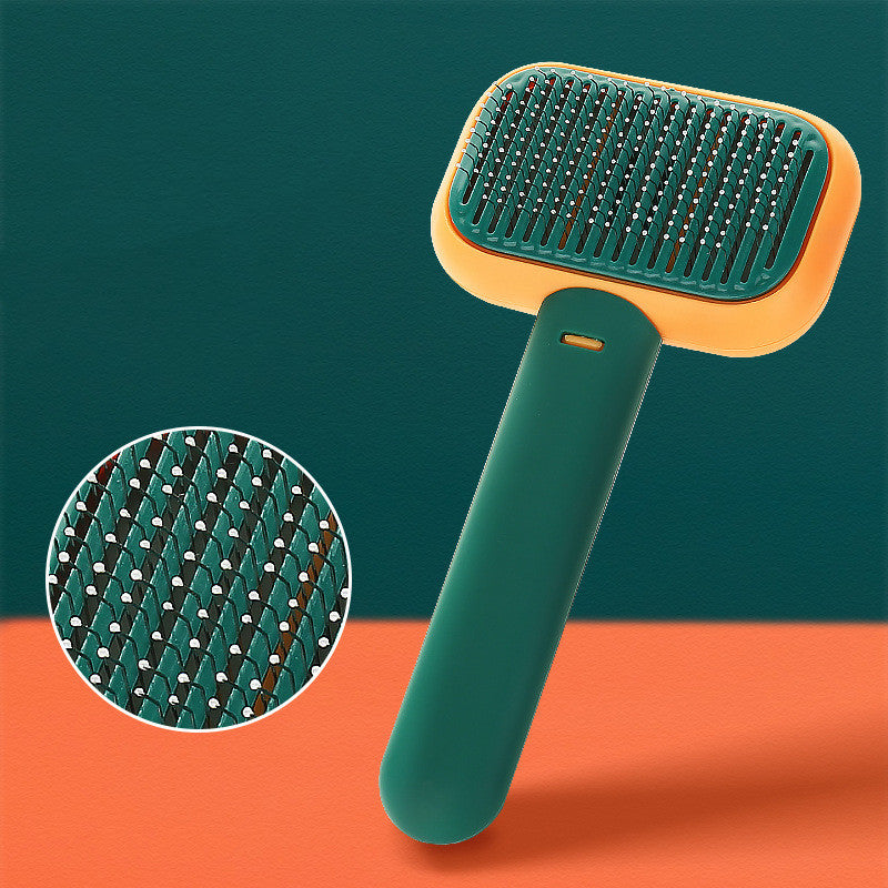 Cat and dog detangling massage brush