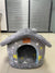 Cat and dog winter sleeping house