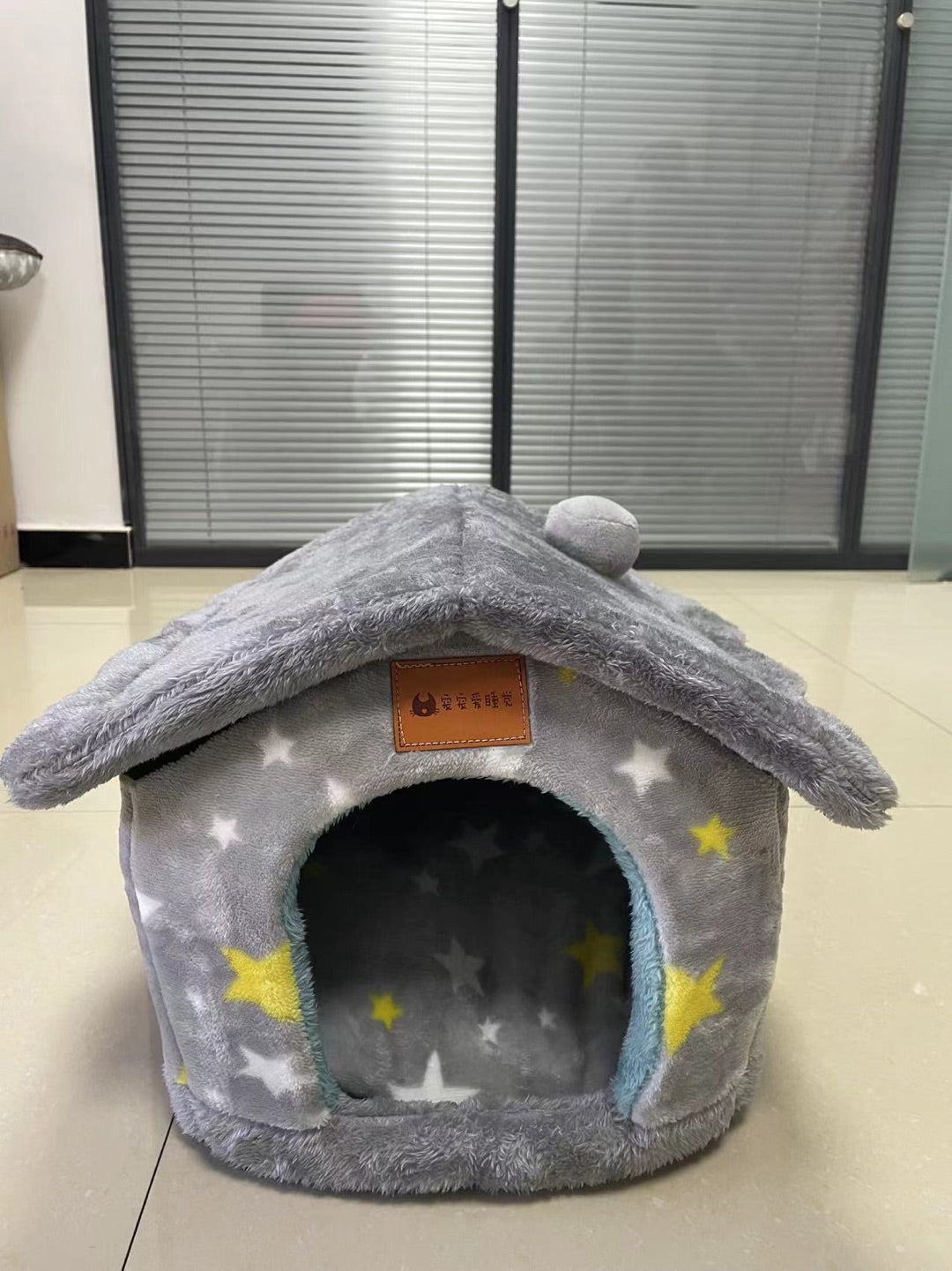 Cat and dog winter sleeping house