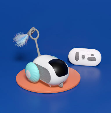 Cat chasing automatic moving car toy