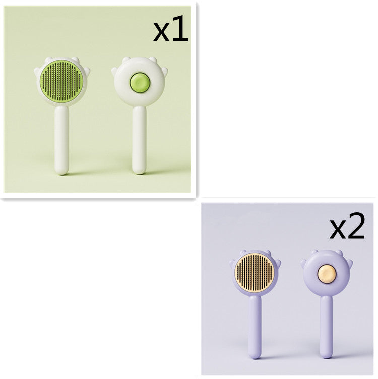 Cat comb brush for smooth healthy coat