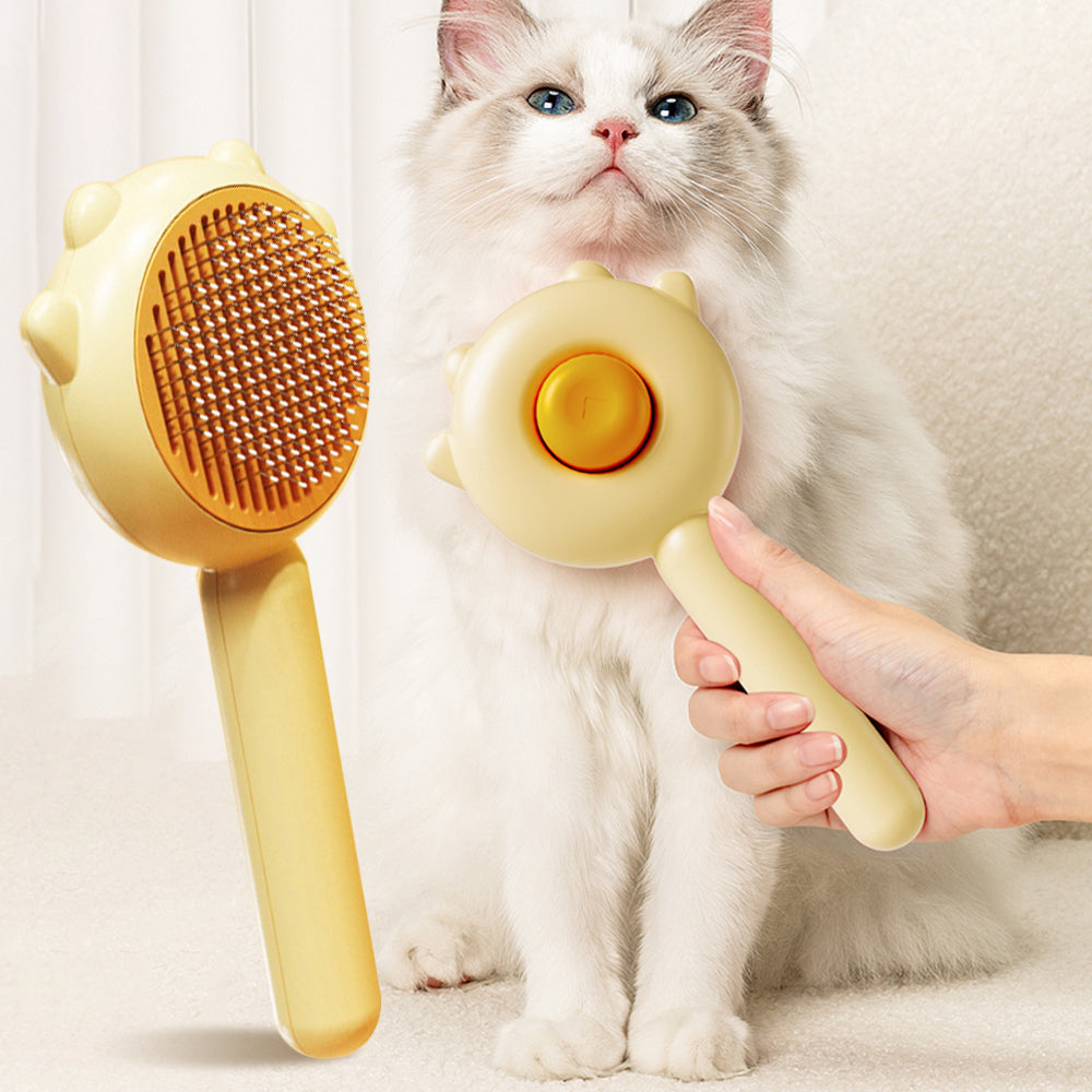 Cat comb massage pet hair removal brush for cats and dogs