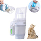Cat litter scoop with holder and refill bags