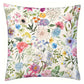 Colorful floral throw pillow case soft polyester cushion cover for sofa chair bed living room bedroom home decor