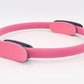 Colorful yoga Pilates rings for home fitness