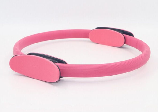 Colorful yoga Pilates rings for home fitness