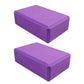 Colorful yoga blocks for gym and studio