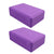 Colorful yoga blocks for gym and studio