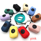 Compact dog poop bag holder for leash