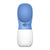Compact 350ml pet water bottle for travel