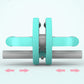 Compact abdominal exercise wheel for home fitness