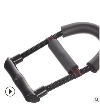 Compact hand exerciser for forearm strength training