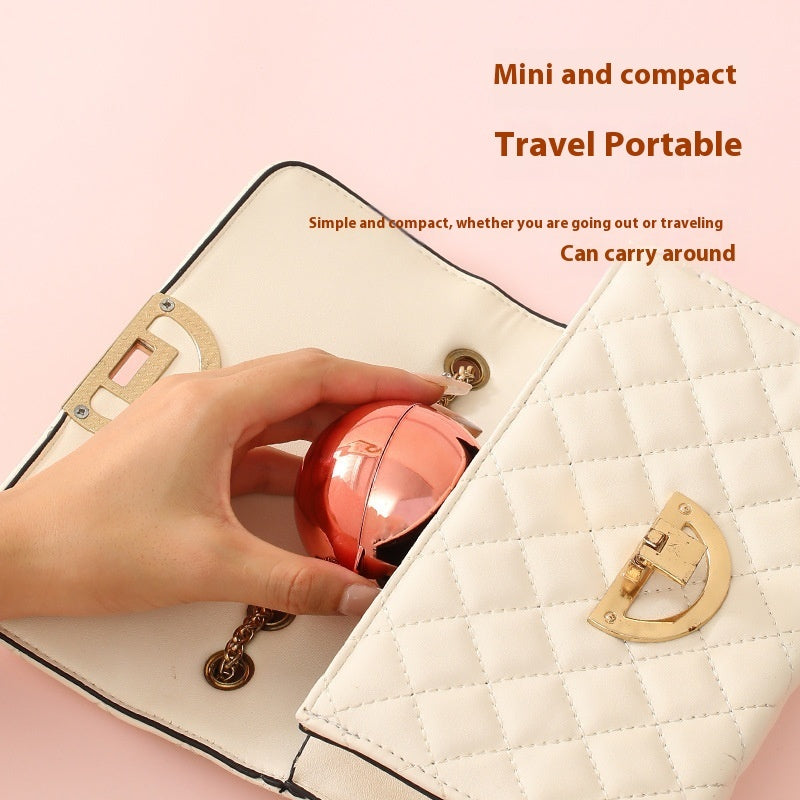 Compact lint and pet hair remover ball