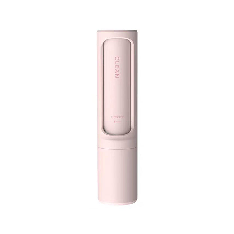 Compact pet hair remover brush for travel use
