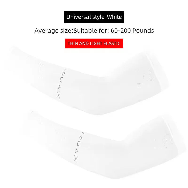 Compression style cooling arm sleeves for sports