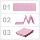 Cushioned pilates mat for floor workout