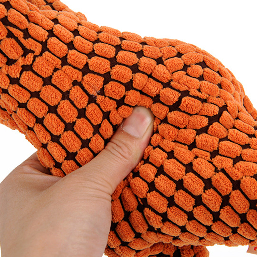 Cute dinosaur plush toy for small and large dogs