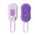 Dog and cat grooming brush with spray and massage function