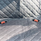 Dog back seat hammock cover for car travel