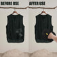 Double-sided reusable pet hair removal glove for cats and dogs