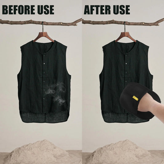 Double-sided reusable pet hair removal glove for cats and dogs