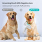 Double head pet grooming brush for loose hair removal