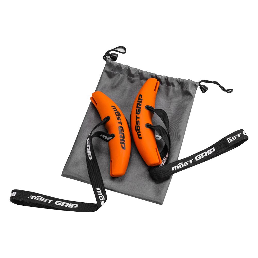  Durable fitness grip handles with storage bag