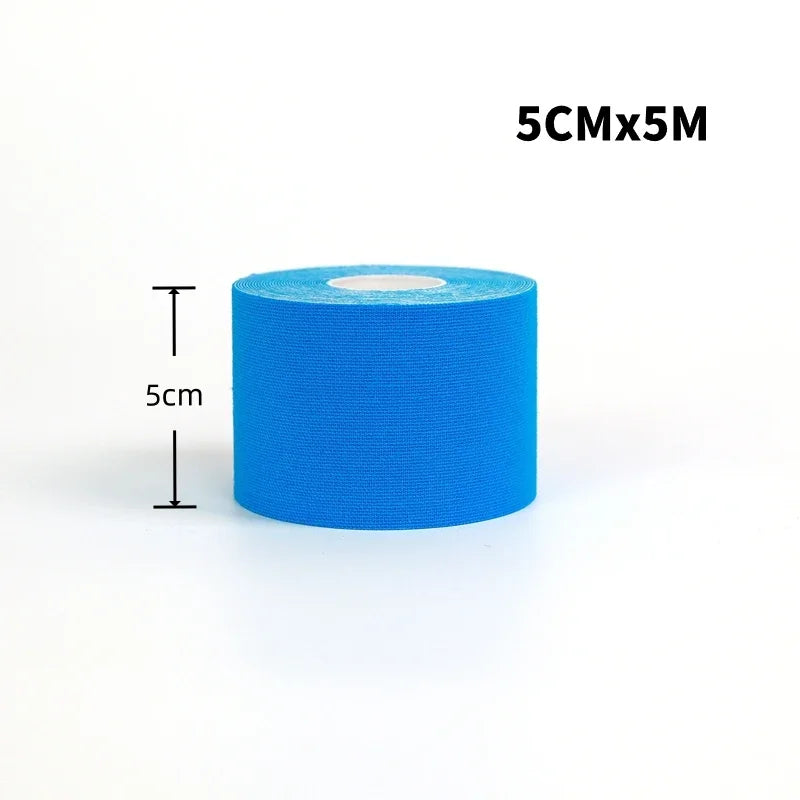 Elastic muscle support bandage for athletes