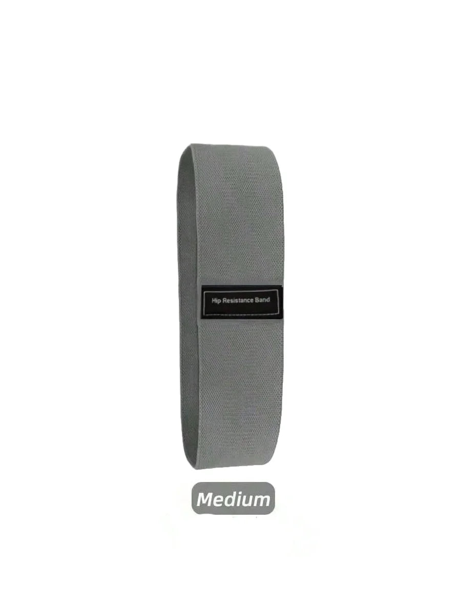 Elastic workout bands for legs and hips