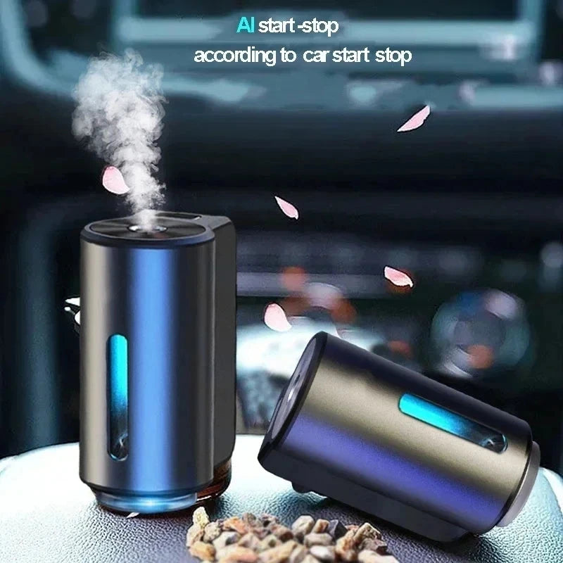 Electric car air freshener aroma diffuser fragrance diffuser for vehicle interior